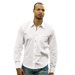 MENS SLIM-FIT BUTTON SHIRT