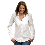WOMENS SLIM-FIT BUTTON SHIRT