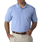 Mens Stedman by Hanes Adult 7-oz. Cotton Pique Polo