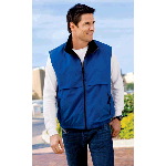 Adult Reversible Terra-Tek&trade; Nylon and Fleece Vest
