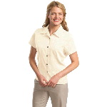 Ladies Easy Care Camp Shirt
