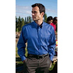 Adult Long Sleeve Dobby Non-Iron Button-Down Shirt