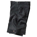 Mens 13" Loose Fit Flat Front Work Short