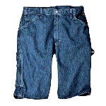 Mens 11" Relaxed Fit Carpenter Short, Denim