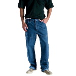 Mens Relaxed Fit Double Knee Carpenter Jean