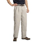 Mens Premium Cotton Pleated Front Pant
