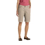 Womens 10" Brushed Canvas 5-Pocket Short
