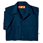 Mens Short Sleeve Industrial Work Shirt