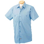 Mens Premium Short Sleeve Industrial Work Shirt
