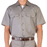 Mens Short Sleeve Work Shirt