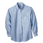 Womens Button Down Oxford Shirt - Long Sleeve