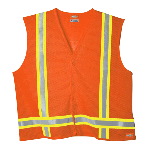High Visibility Class 1 Tri-Color Mesh Vest