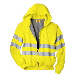High Visibility Class 3 Fleece Hooded Jacket