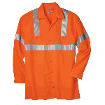 High Visibility Class 2 Long Sleeve Work Shirt
