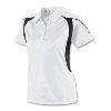 Champion Womens Double Dry&reg; Elevation II Polo White/Black