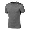 Champion Mens Double Dry&reg; Competitor Short Sleeve Compression Tee Slate Gray Heather