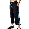 Champion Womens Gotta Have Mesh Capri Black/Ocean Blue