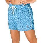 Womens Printed Mesh Short