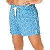 Champion Womens Printed Mesh Short Ocean Blue Chex Print/White