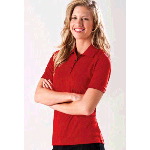 Womens Hastings-W Jacquard Mesh Polo