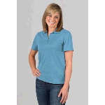 Dri-Balance Womens Insect Shield&reg; Meshback-W Polo