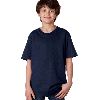 Anvil Eco-Friendly Youth AnvilOrganic� Tee Navy