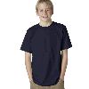 Anvil Youth Heavyweight Tee Navy