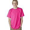 Anvil Youth Heavyweight Tee Tropical Pink