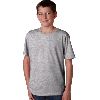 Anvil Youth Fashion Fit Tee Heather Grey