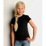 Girls Short Sleeve Crewneck T-Shirt