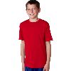 Champion Youth Double Dry&reg; Interlock T-Shirt Scarlet