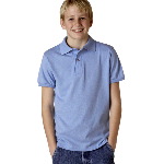 Youth Jersey Polo with SpotShield&trade;
