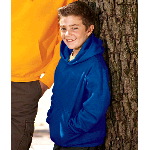 Youth Hooded Fleece Pullover