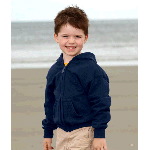 Youth Heavy Blend&trade; Full-Zip Hooded Sweatshirt
