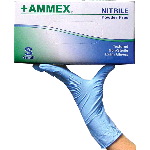 Powder Free, Textured Nitrile Gloves