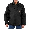 Carhartt Mens Duck Arctic Traditional Coat, Quilt Lined Black