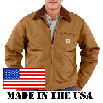 Mens Duck Detroit Jacket, Blanket Lined