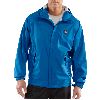 Carhartt Mens Waterproof Breathable Acadia Jacket, Unlined Cobalt Blue