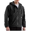 Carhartt Mens Soft Shell Hooded Jacket Black