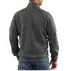 Carhartt Mens Midweight Mock Neck Zip-Front Sweatshirt 