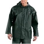 Mens Lightweight PVC Rain Coat