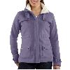 Carhartt Womens Sherpa Sweat Jacket Blue Dusk