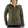 Carhartt Womens Sherpa Sweat Jacket Basil