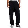 Champion Mens Eco Fleece Open Hem Sweatpants Black