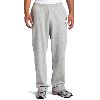 Champion Mens Eco Fleece Open Hem Sweatpants Oxford Gray