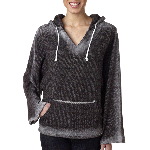 Ladies Aussie Beach Hooded Blend Pullover Fleece