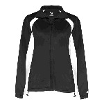 Ladies Hook Brushed Tricot Polyester Full Zip Jacket