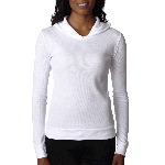 Ladies� Soft Thermal Poly/Cotton Hoodie