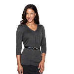 Ladies Evelyn V Neck Sweater