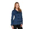 Lilac Bloom Ladies Riley 8 Button Peacoat Ocean Blue